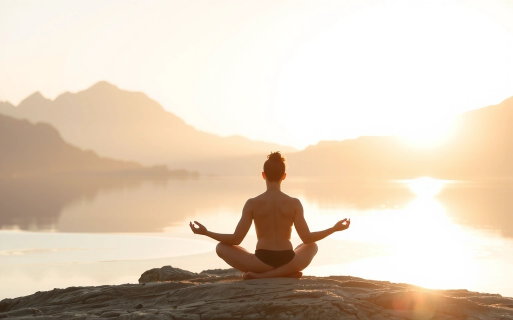 Paysage serein symbolisant la philosophie et le bien-être naturel
